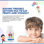 Forever Kids Multivitamínico Masticable Sabor Uva - 120 Comprimidos (Pack de 2)