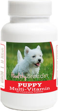 Healthy Breeds West Highland White Terrier Comprimidos Multivitamínicos para Cachorros - 60 Comprimidos