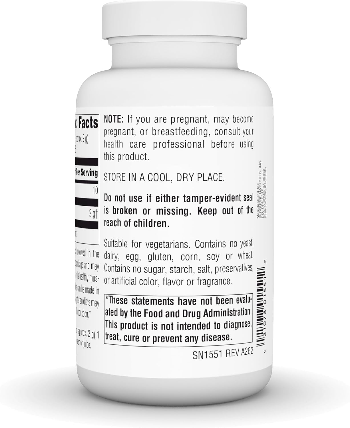Source Naturals L-Prolina en Polvo - 113 g (4 oz)