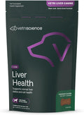 VetriScience Suplemento Hepático para Perros con Cardo Mariano, Alcachofa y Cúrcuma – 60 Masticables Sabor Pollo