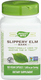 Nature's Way Slippery Elm Bark, 100 Capsules