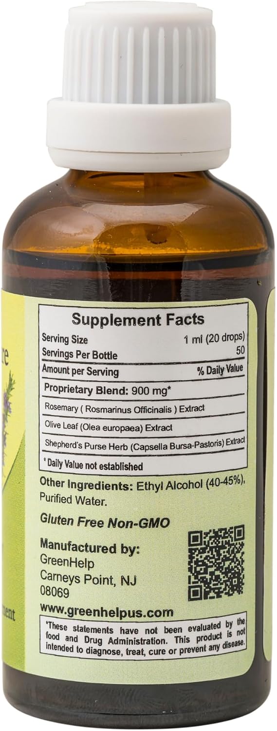 Blood Pressure Defense – Apoyo a la Presión Arterial con Romero, Olivo y Bolsa de Pastor – 50 ml