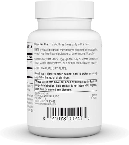 Source Naturals Extracto de Boswellia, 50 Comprimidos – Image 4