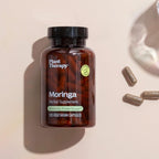 Plant Therapy Moringa Herbal Supplement Capsules – 120 Cápsulas Vegetarianas (4 Meses)