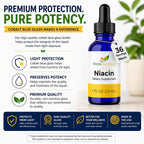 Herb-Science Vitamina B3 (Niacina) Líquida - 30 ml (36 Dosis)