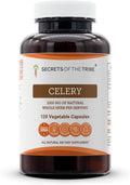 Secrets of the Tribe Celery - 120 Cápsulas de 1000 mg de Apio (Apium graveolens)