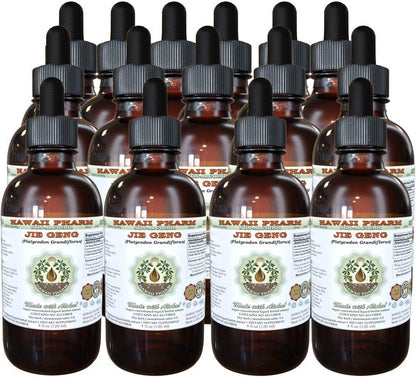Extracto Líquido de Jie Geng sin Alcohol - Platycodon Grandiflorus - Hawaii Pharm (4 oz / 118 ml) – Image 1