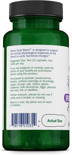 Vitanica Breast Cycle Blend - Suplemento para el Ciclo Femenino - 60 Cápsulas