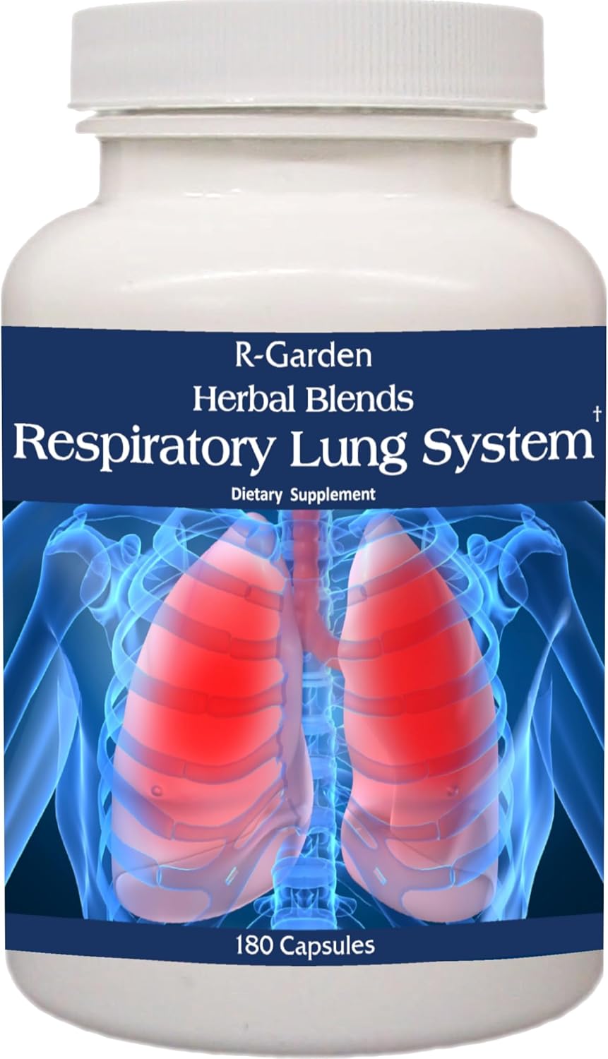 R-Garden Respiratory Lung System, 180 cápsulas