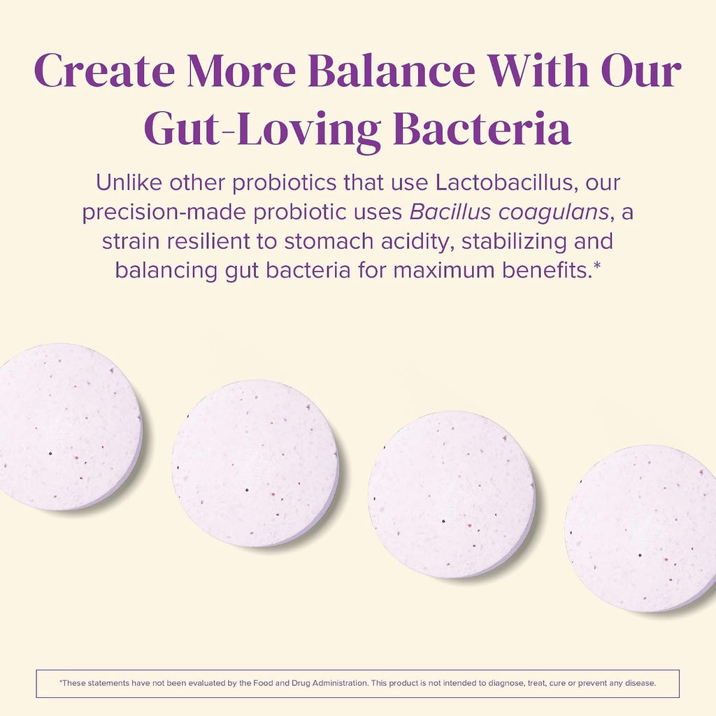 BariMelts Probiotic, 5 Billion CFU - 60 Rapid Dissolve Tablets (2-Month Supply) - Sugar-Free Probiotic for Women, Supports Gut Health after Bariatric Surgery, Natural Cherry Flavor