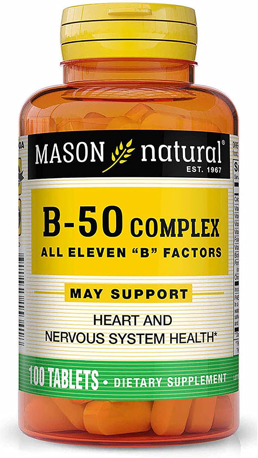 Mason Natural Complejo B-50 – 60 tabletas