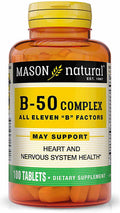 Mason Natural Complejo B-50 – 60 tabletas