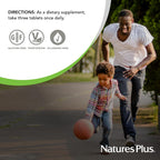 NaturesPlus Source of Life GOLD Multivitamínico - 180 Comprimidos - Con Vitaminas D3, B12 y K2 - Apoyo para Sangre, Huesos e Inmunidad - Vegetariano y Sin Gluten - 60 Porciones