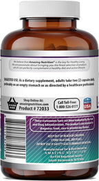 L-Metionina 1000 mg, 100 Cápsulas - Amazing Nutrition