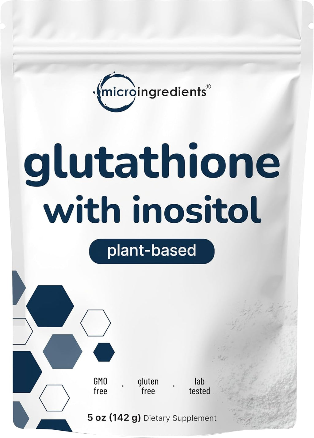Glutatión Reducido en Polvo con Inositol, 142 g (5 oz) – Micro Ingredients