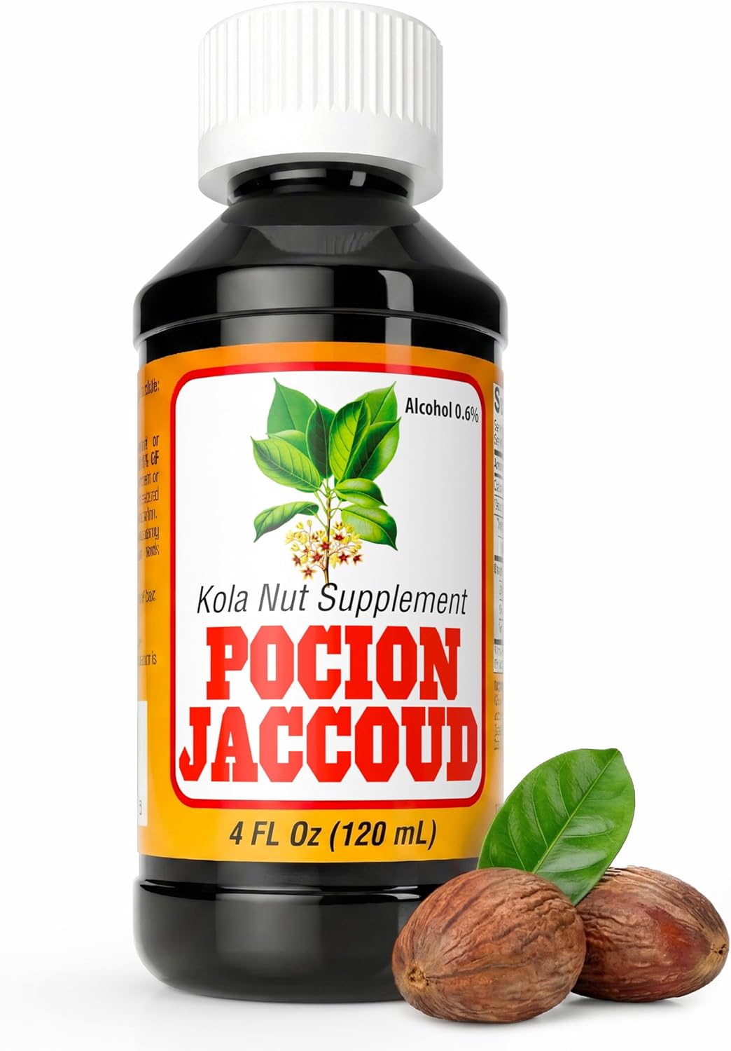 Pocion Jaccoud Elixir de Nuez de Kola - 118 ml (4 Fl Oz)