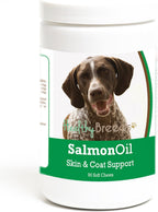 Healthy Breeds - Golosinas Blandas de Aceite de Salmón para Perros - 90 unidades