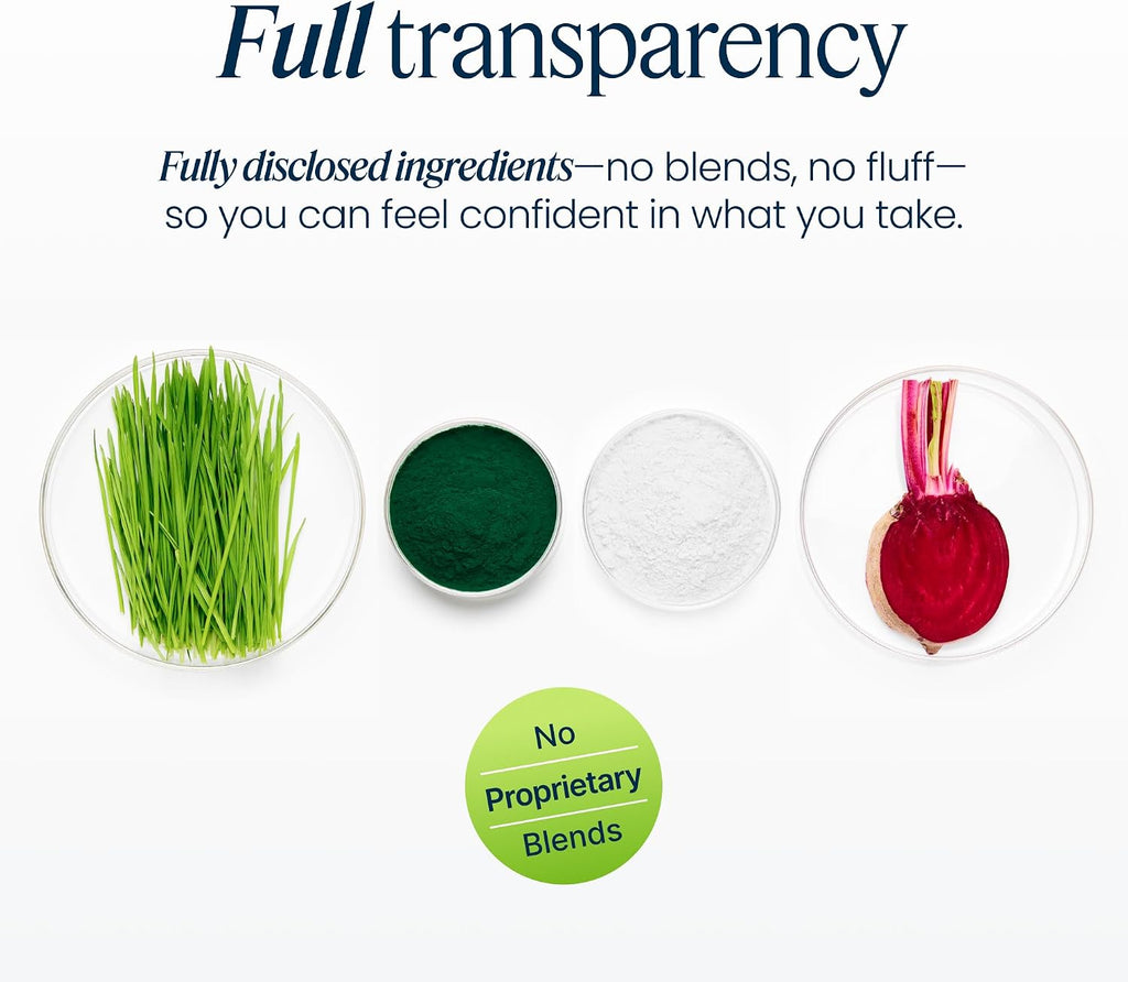 Vibrant Health Green Vibrance, Superfoods en Polvo con 70+ Superalimentos y 25 Mil Millones de Probióticos, Sabor Limón-Arándano, 25 Servicios