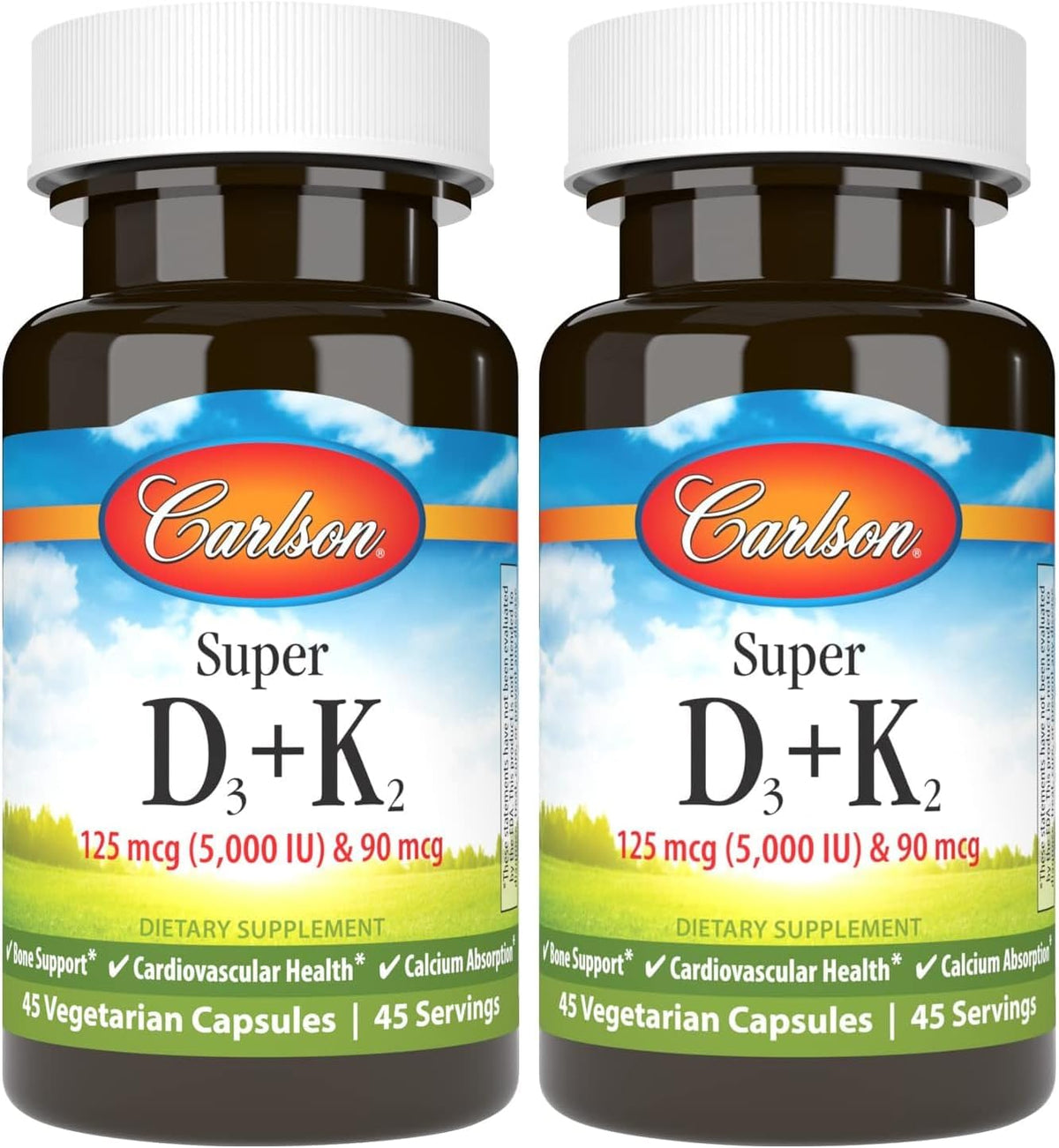 Carlson Super D3 + K2, 125 mcg (5000 UI) – La vitamina D contribuye al mantenimiento de los huesos en condiciones – Image 7