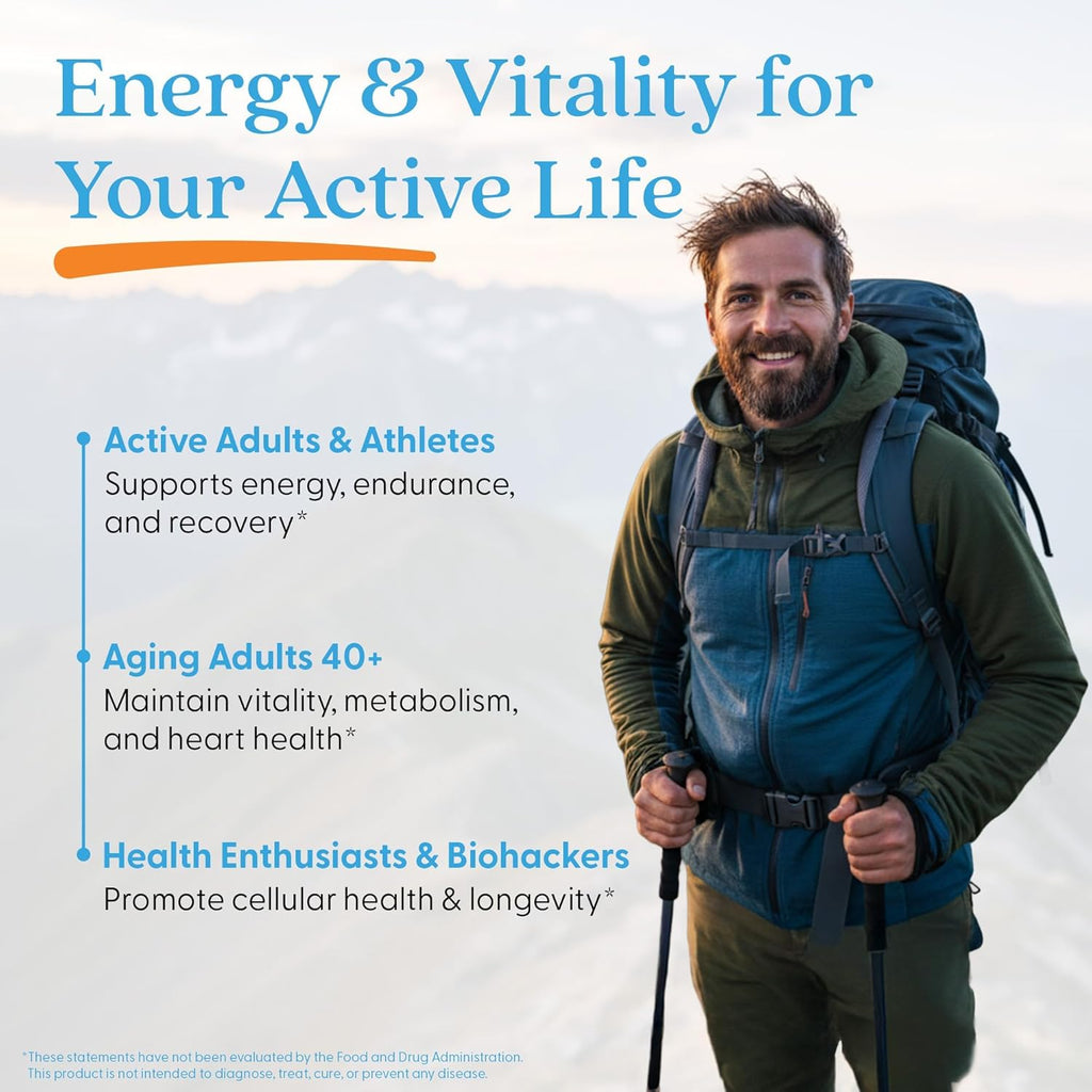 Doctor's Best NMN 200 mg - Suplemento de Nicotinamida Mononucleótido Beta - Apoyo a la Producción de NAD+ y Energía Celular - 60 Cápsulas Veganas
