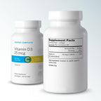 Cooper Complete Vitamin D3 1000 UI (Cholecalciferol), 60 Softgels, 2 Pack