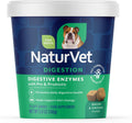 NaturVet – Enzimas Digestivas con Probióticos y Prebióticos – para Perros (Masticables Blandos, 70 unidades)