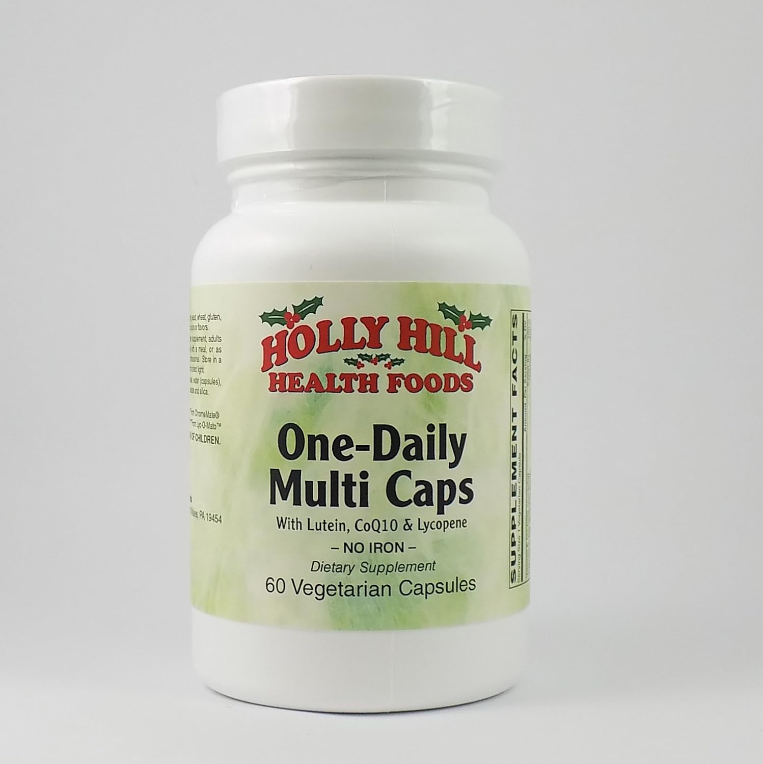 Holly Hill Health Foods, One-Daily Multi Caps, 60 Cápsulas Vegetales