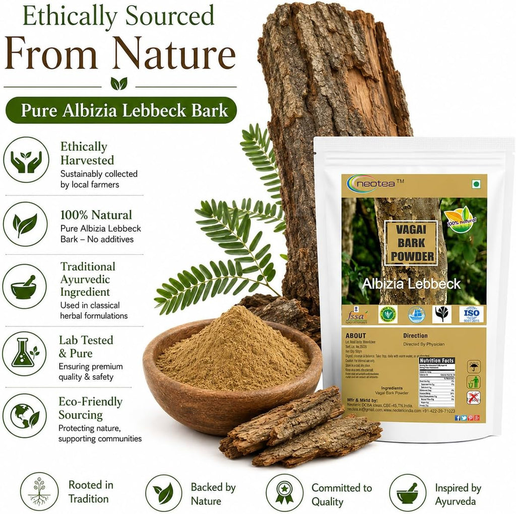 neotea Albizia Lebbeck (Vagai) en Polvo - 1 kg
