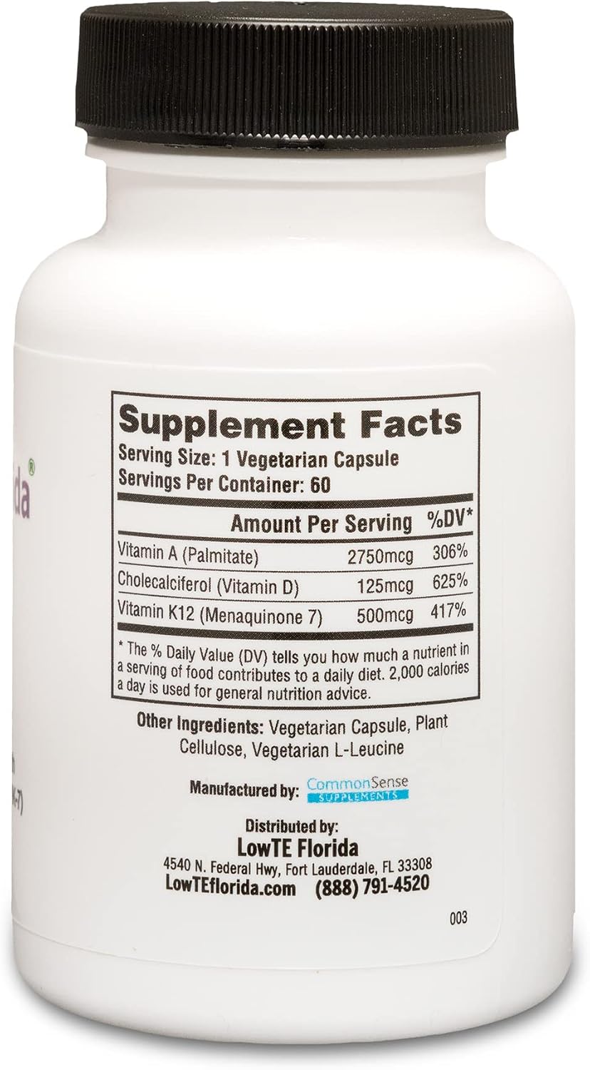 ADK 5 - Vitamina D3 5000 UI, K2 MK-7 y Vitamina A