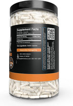 PURE ORIGINAL INGREDIENTS Psyllium Husk (730 Cápsulas) - Puro, Sin Rellenos, Verificado en Laboratorio