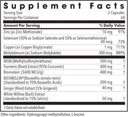 Allergy Research Group InflaMed - Suplemento – Cúrcuma: utilizada tradicionalmente para ayudar a mantener la – Image 2
