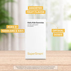 Supersmart Sugar-Free Kids Multivitamin Gummies - 60 Gominolas Multivitamínicas Sin Azúcar para Niños a partir de 3 Años