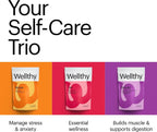 Wellthy Her Multivitamínico Diario Vegano para Mujeres (30 Días)