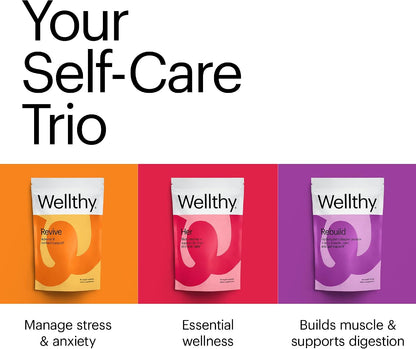 Wellthy Her Multivitamínico Diario Vegano – Biotina (vitamina B7): Contribuye al mantenimiento del cabello y la – Image 6