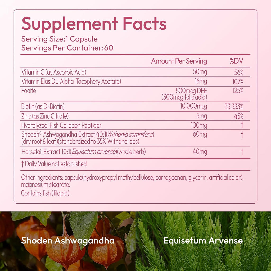 OWNONE Biotina 10000mcg – 60 Cápsulas