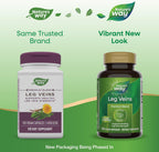 Nature's Way Leg Veins Support Blend, con Tru-OPCSTM, 120 cápsulas vegetales (Pack de 2)