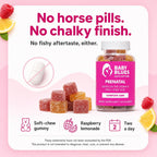 Baby Blues Gominolas Prenatales - Multivitamínico con DHA y Ácido Fólico, Sin Hierro, 60 uds.