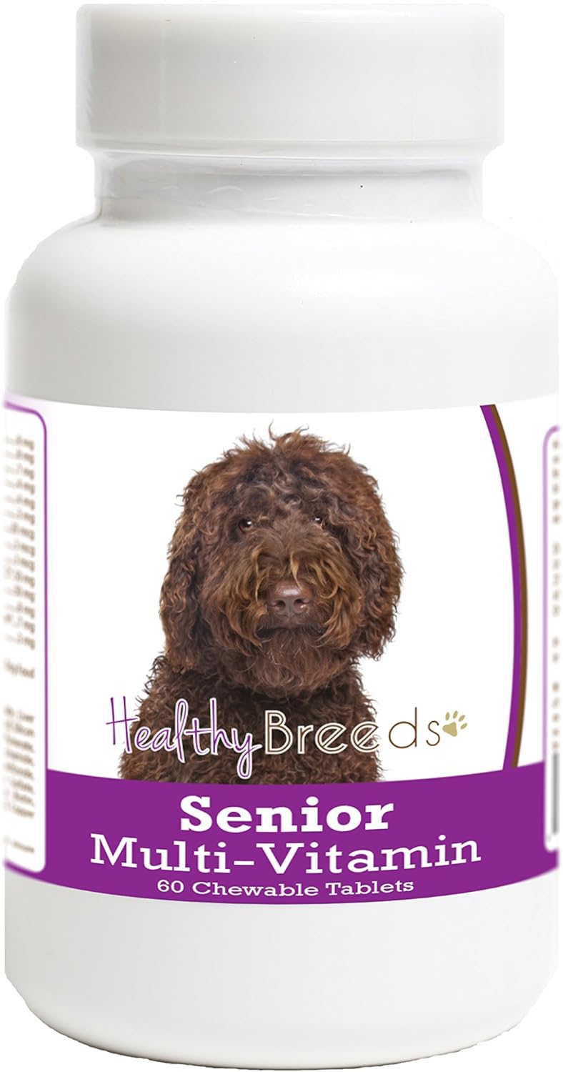 Healthy Breeds Labradoodle Senior Dog Multivitamin Tablets 60 Count