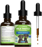 Pet Wellbeing Cardo Mariano para Perros - Suplemento Líquido Orgánico 2 oz
