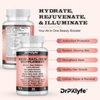 DrPKLyfe Complemento para Cabello, Uñas y Piel - 90 Cápsulas