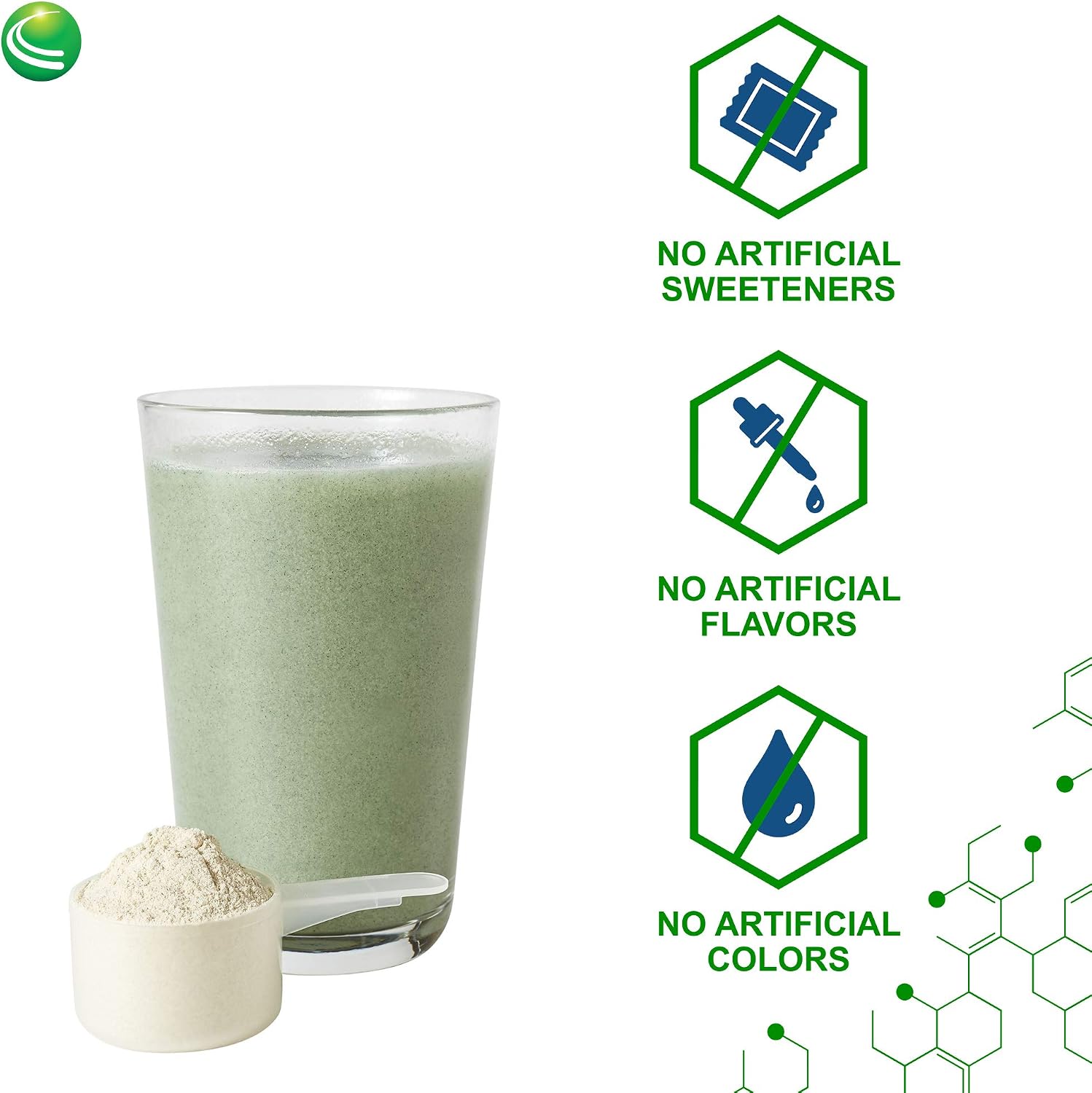 BioGenesis Premiere Greens Multi Fine Powder, Vainilla Baya, 392 Gramos