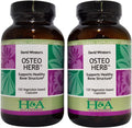 Herbalist & Alchemist David Winston's Osteo Herb Cápsulas, 2 Pack - 120 Cápsulas Cada Botella, Apoya la Estructura Ósea Saludable