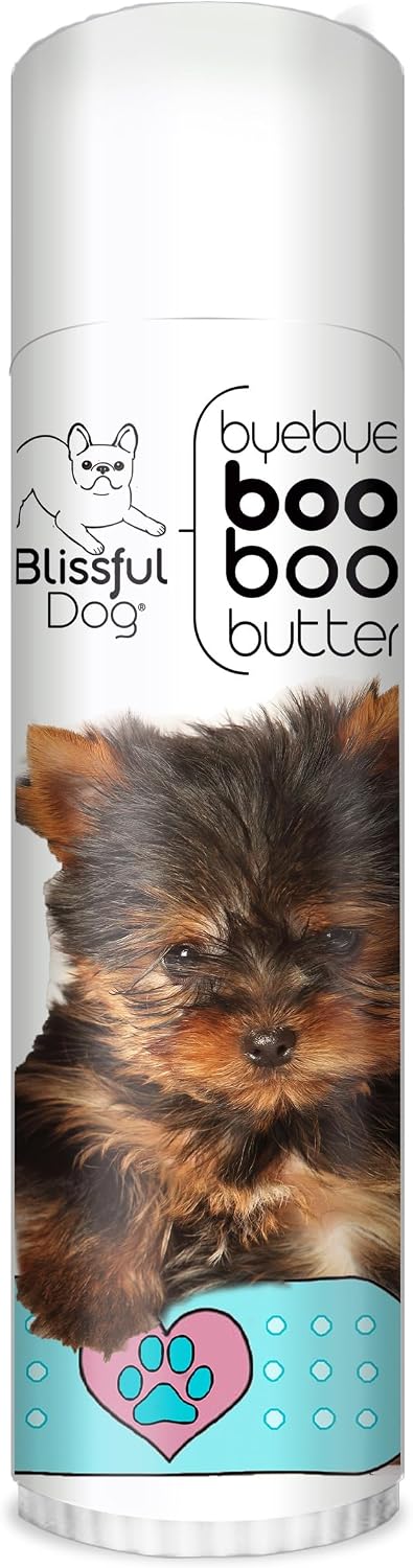 The Blissful Dog .50 oz Tube Yorkshire – Manteca de karité: Hidratante profundo que restaura la elasticidad de la – Image 1