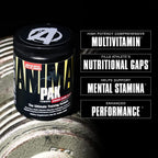 Animal Pak – Polvo Multivitamínico Todo-en-Uno – Zinc, Vitaminas C, B, D, Aminoácidos – Nutrición Deportiva – 44 Dosis, Cherry Bomb