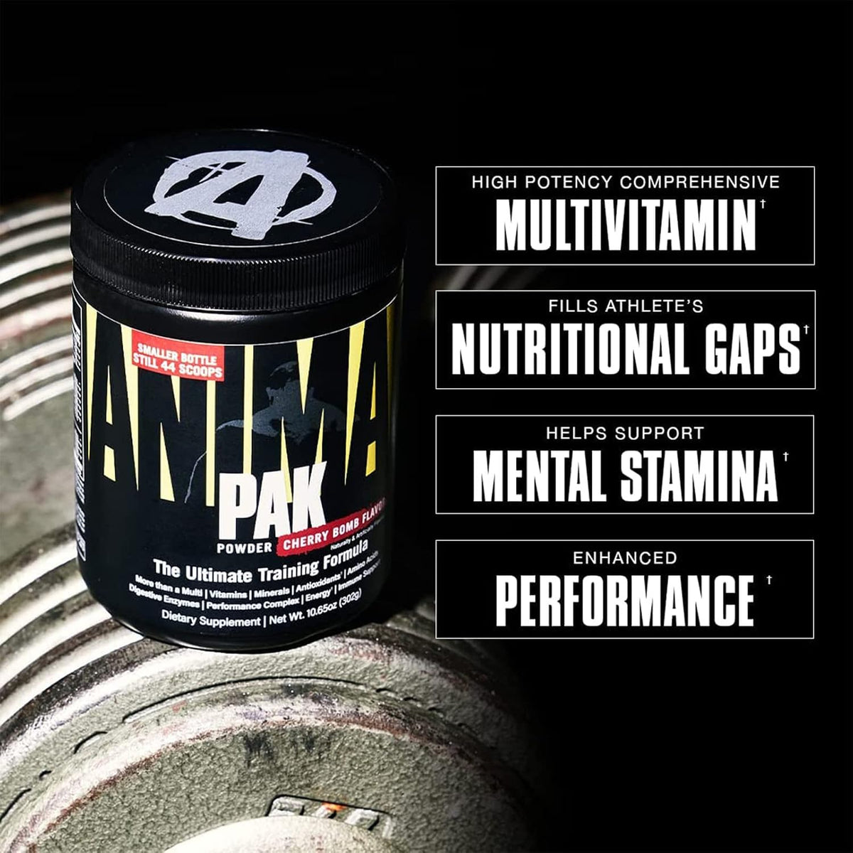 Animal Pak – Polvo Multivitamínico – Vitaminas del grupo B: contribuyen al metabolismo energético normal y a la – Image 3