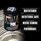 Animal Pak Multivitamínico en Polvo – 44 Dosis, Sabor Naranja