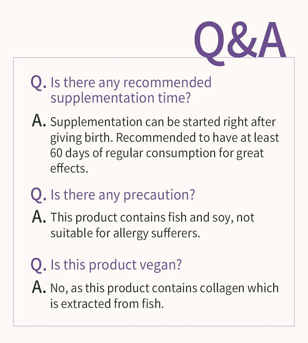 BHK's Postnatal Vitamin – 60 Cápsulas
