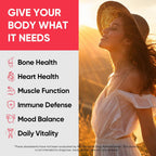 Venture Pal 5-en-1 Gotas de Vitamina D3 K2 - 10.000 UI D3 y 200 mcg K2 (MK-7) con Magnesio, Zinc y Aceite MCT - 60 ml, 60 Días