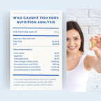 Wild Caught Fish Eggs 2,000mg - Huevas de Pescado Silvestre con Omega 3, EPA y DHA