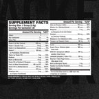 Jacked Factory Vita XT Performance Vitamin Powder - Multivitamínico en polvo para hombres con KSM-66 Ashwagandha, fibra prebiótica, vitaminas A, C, D, K, B6, B12 y más - Sabor limonada de fresa, 30 dosis